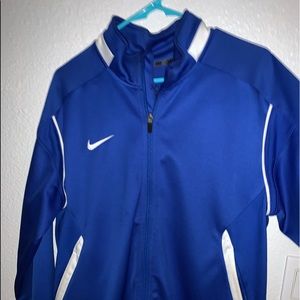 Blue Nike Dri-Fit Jacket